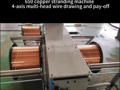 650 bakır büküm makinesi + 4 eksenli çok kafalı tel çekme ve ödeme