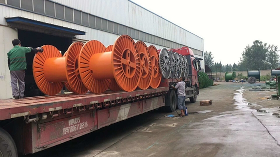 Bükme Makinesi / Çelik Bobinler / fiber optik kablolar için Makara Oluklu Bobin