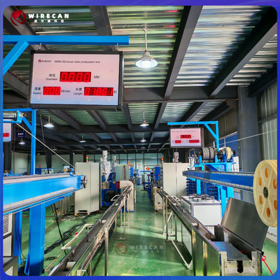 WRK-50 Kapalı optik kablo üretim hattı. Yüksek Hızlı Fiber Optik Kablo Üretimi