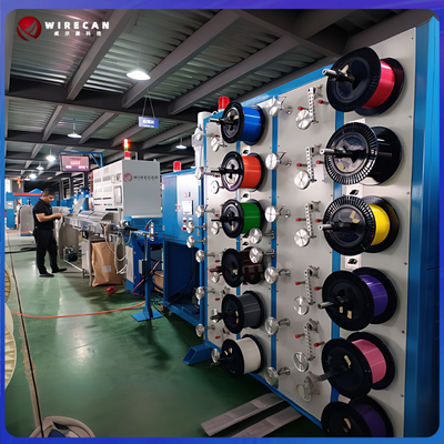 WRK-50 Kapalı optik kablo üretim hattı. Yüksek Hızlı Fiber Optik Kablo Üretimi