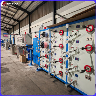 WRK-50 Serbest tüp optik fiber kablosu üretim hattı / fiber optik tüp ekstrüzyon makinesi