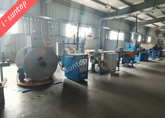SGS 220V Zırhlı Kablo Makinesi Fiber Optik Kablo Üretim Hattı