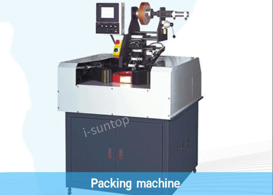 PVC Filmli Otomatik PLC Kontrol 780RPM Tel Sarma ve Paketleme Makinesi