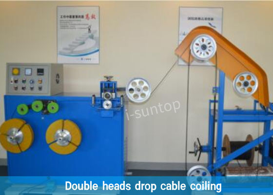 300mm 600r / Min FTTH Drop Otomatik Tel Sarma Makinesi Kapalı