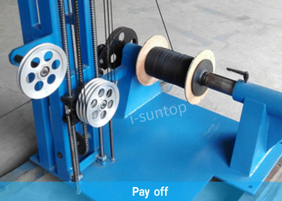 300mm 600r / Min FTTH Drop Otomatik Tel Sarma Makinesi Kapalı