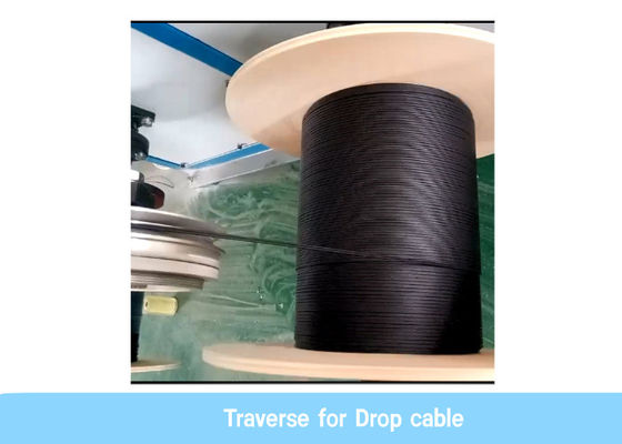 12 Çekirdekli FTTH Yuvarlak Damla 190m/Dk LSZH Fiber Optik Kablo Makinesi