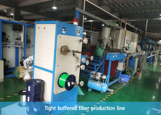Yarı Otomatik Alma ile 30mm Gevşek Tamponlu Fiber Optik Kablo Üretim Hattı
