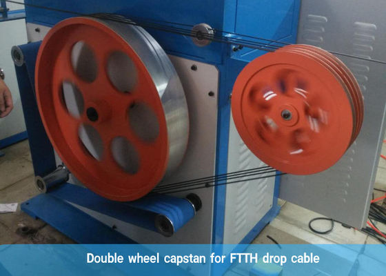 İç ve Dış Mekan 50KW FTTH Düz Fiber Optik Kablo Makinesi