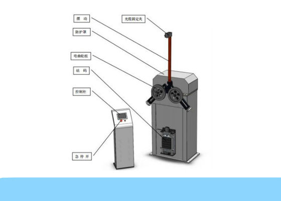 IEC-60794-1-2 Standart Fiber Optik Kablo Tekrarlı Bükme Test Cihazları