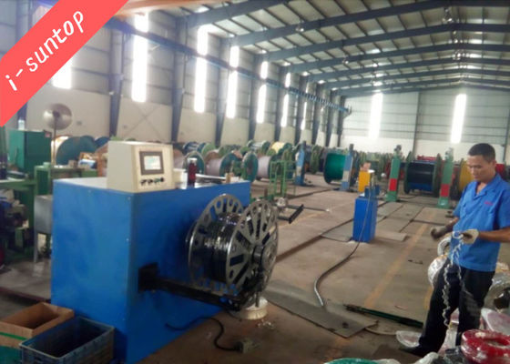 Motor Tahrikli Tek Tekerlek 380VAC Otomatik Tel Sarma Makinesi