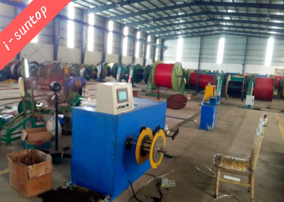 Motor Tahrikli Tek Tekerlek 380VAC Otomatik Tel Sarma Makinesi