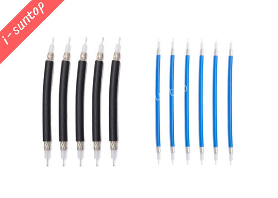 Koaksiyel Kablo Kesme İçin Çok Çekirdekli 700pcs / H Tel Sıyırma ve Sıkma Makinesi