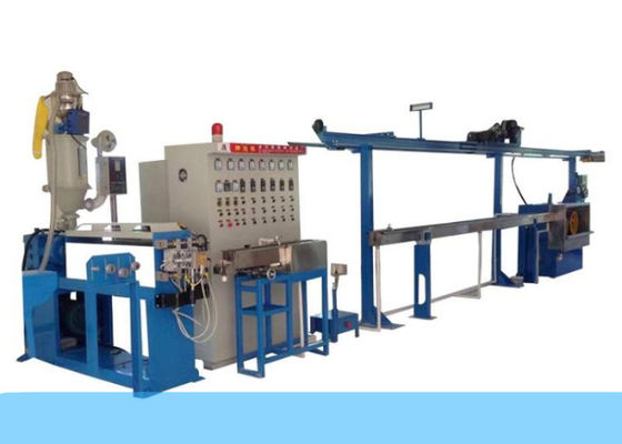 Kimyasal Köpük 15HP Koaksiyel Tel Ekstruder Makinesi Kablo Üretim Hattı
