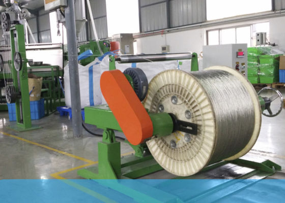 Halojen Olmayan 12mm Plastik Tel Yapma Makinesi PVC Kablo Ekstrüzyon Hattı