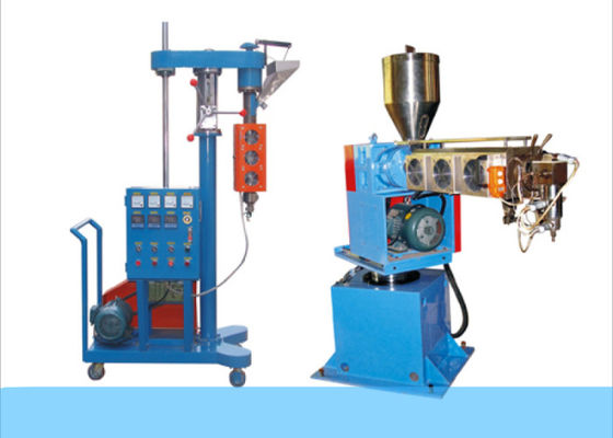 Tek Katmanlı 80kg / H Elektrik Kablo Yapma Makinesi, 20HP Kablo Ekstrüderi