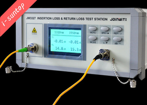 Renkli Ekran 1550nm Dönüş Kaybı Test Cihazı, IL&RL Ekleme Kaybı Test Cihazı