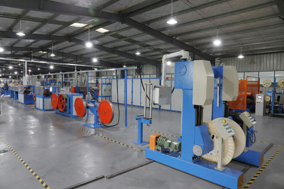 Örgülü Hava Fiber Optik Kablo için 144 Çekirdek Gevşek Tüp SZ Büküm Hattı