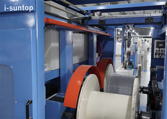 AC Motor 800m/Dk Otomatik Tel Alma Makinesi Fiber Optik Kablo Makinesi