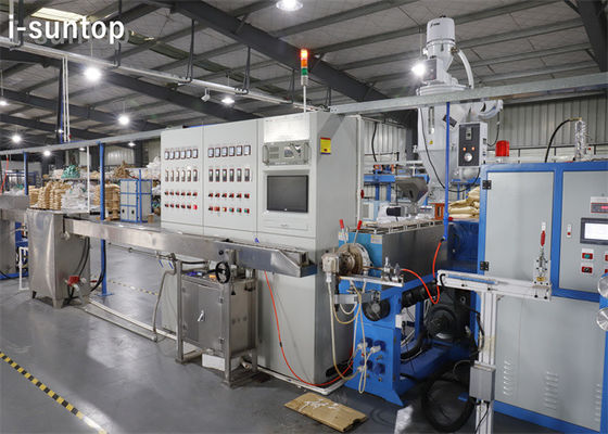 12-24 Çekirdek Tek Modlu ve Çok Modlu Fiber Optik Kablo İkincil Kaplama Üretim Hattı