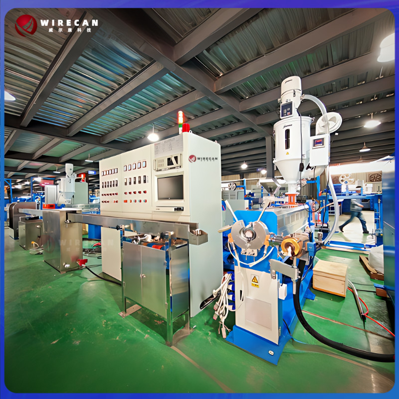 WRK-50 Kapalı optik kablo üretim hattı. Yüksek Hızlı Fiber Optik Kablo Üretimi