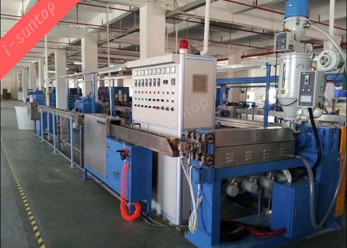 450m / Min Güç Kablosu Üretim Makinesi, PVC Kılıflı Kablo Ekstrüzyon Makinesi