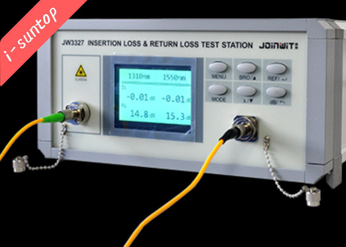 Renkli Ekran 1550nm Dönüş Kaybı Test Cihazı, IL&RL Ekleme Kaybı Test Cihazı
