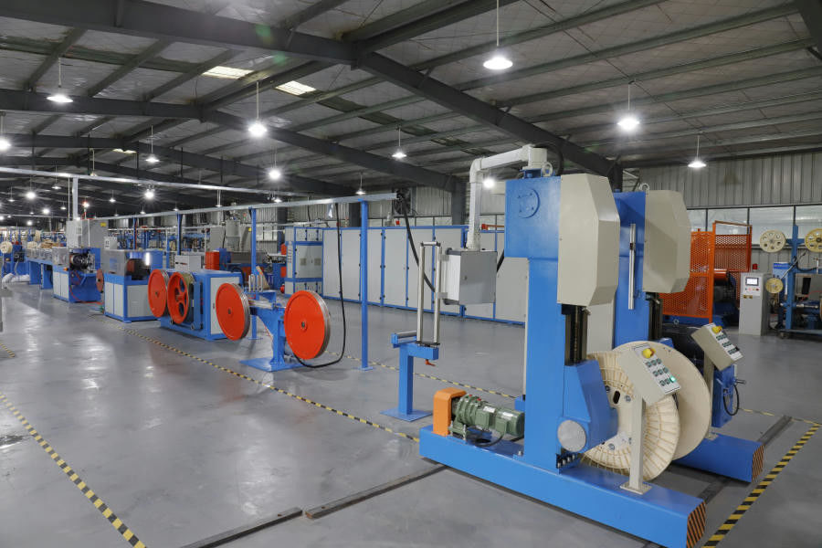 Örgülü Hava Fiber Optik Kablo için 144 Çekirdek Gevşek Tüp SZ Büküm Hattı